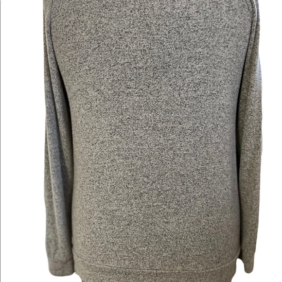 GREEN ENVELOPE LOS ANGELES Women's Size Large Top Open‎ Shoulders Grey Made USA - Picture 8 of 8